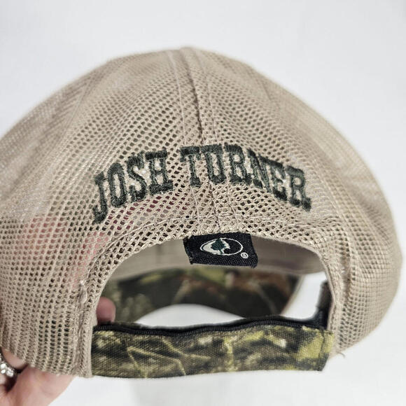 Josh Turner Baseball Cap Trucker Strapback Hat "Backwoods Girl" Camouflage Camo - Picture 2 of 5